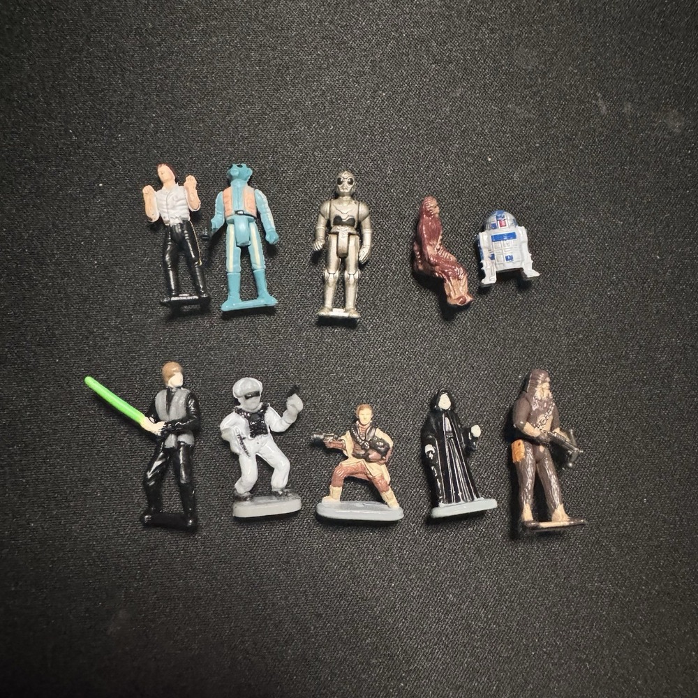 Lot‎ Of 10 - Galoob Star Wars Micro Machine Action Fleet Mini Figures